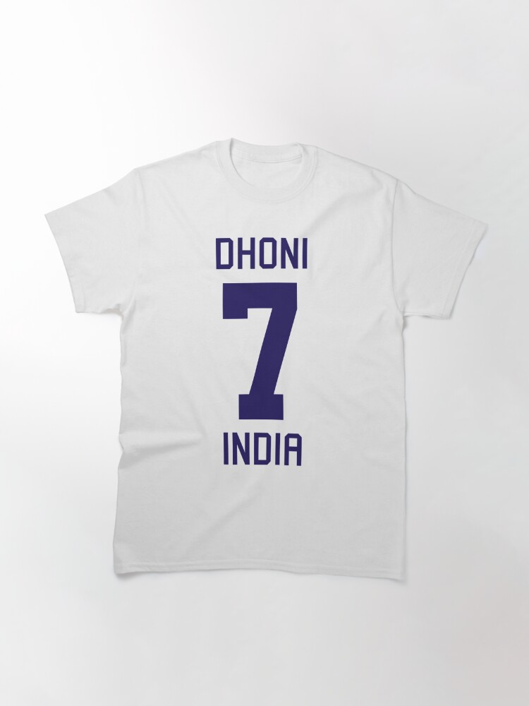 dhoni 7 t shirt
