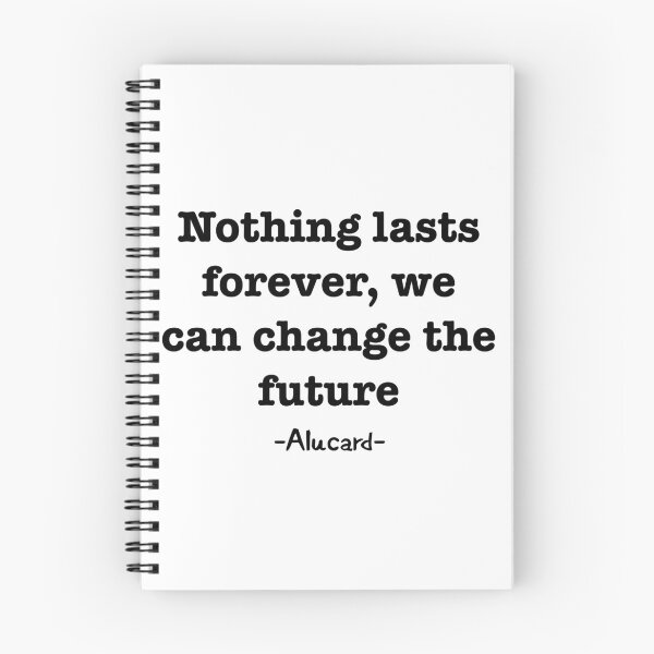 Item preview, nothing lasts forever designed and sold by animetrends.