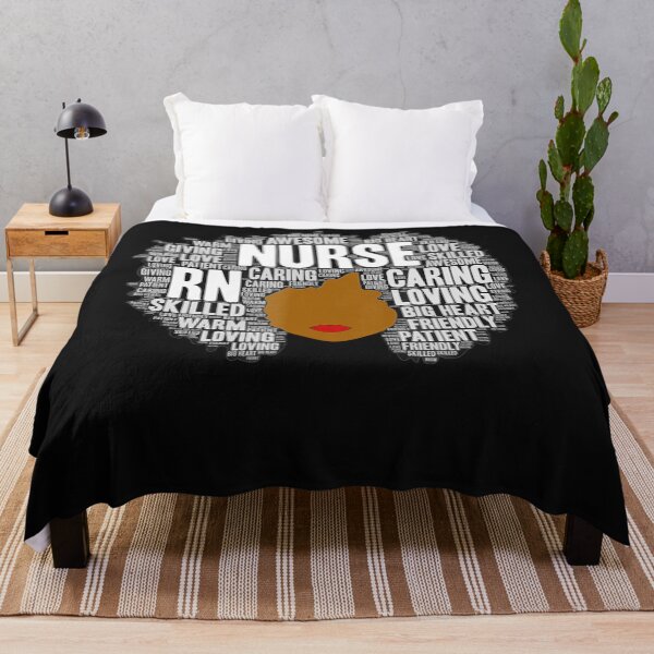 Item preview, RN Nurse Afro Word Art African American Nurses designed and sold by PatrykOlszewski.