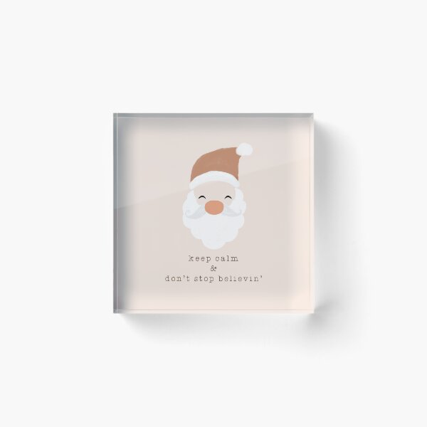 Item preview, Keep Calm & Don't Stop Believing designed and sold by Orara Studio.