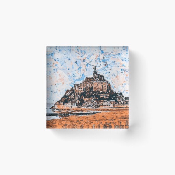 Item preview, Mont Saint Michel, France designed and sold by AM FineArtPrints.