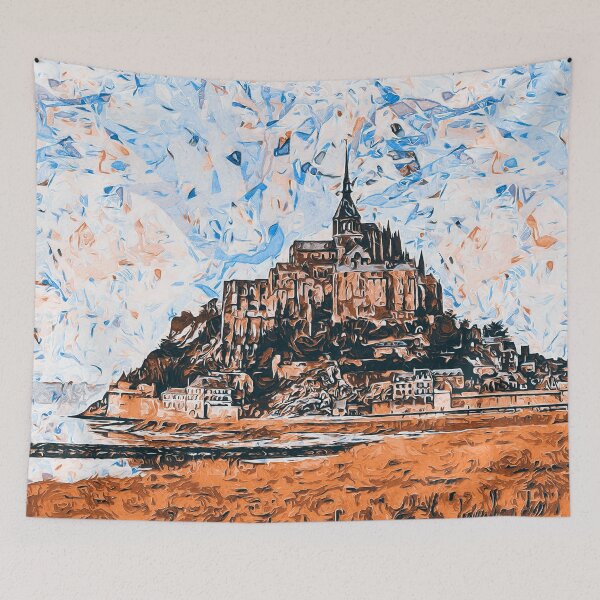 Item preview, Mont Saint Michel, France designed and sold by AM FineArtPrints.