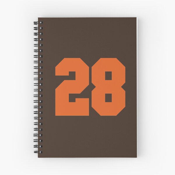 Item preview, 28 Number Cleveland Sports Twenty-Eight Brown Jersey designed and sold by HelloFromAja.