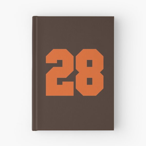 Item preview, 28 Number Cleveland Sports Twenty-Eight Brown Jersey designed and sold by HelloFromAja.