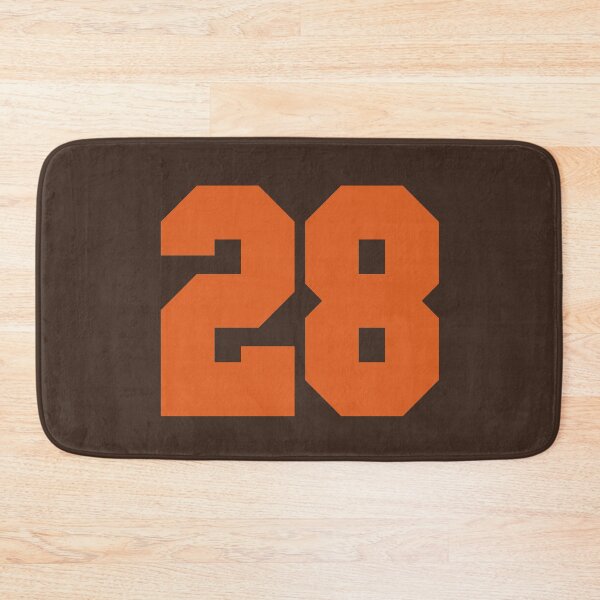 Item preview, 28 Number Cleveland Sports Twenty-Eight Brown Jersey designed and sold by HelloFromAja.