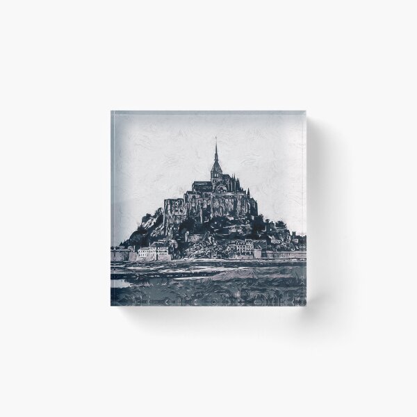 Item preview, Mont Saint Michel, France designed and sold by AM FineArtPrints.