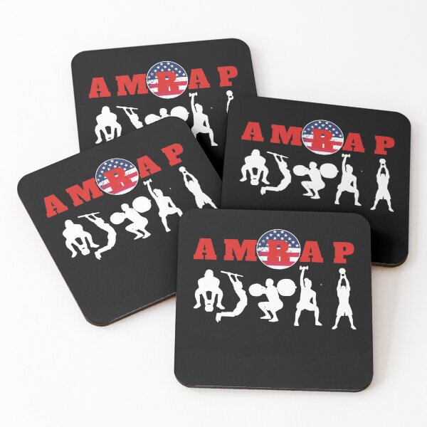 Item preview, AMRAP - Crossfit Squats Fittest designed and sold by Desiznn.