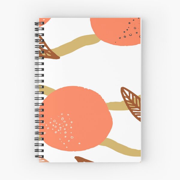 Item preview, Oranges pattern, oranges aesthetic, mid mod print, autumn kitchen decor designed and sold by PompBlossom.