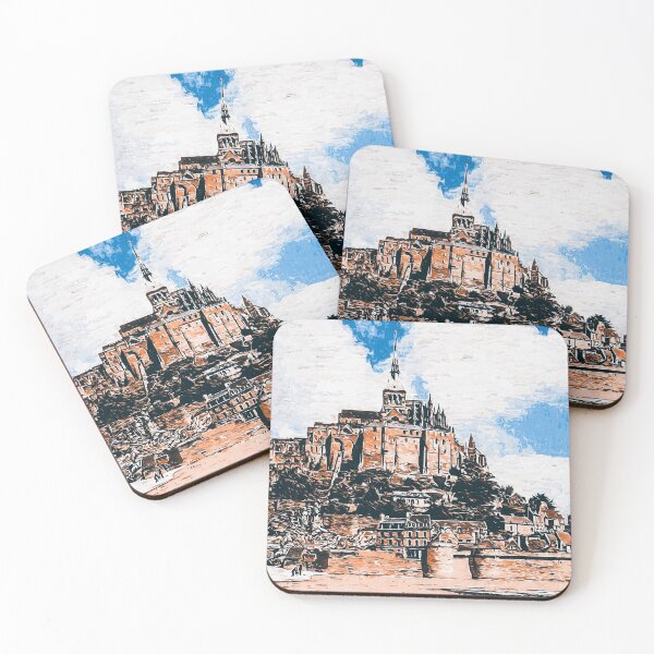 Item preview, Mont Saint Michel, France designed and sold by AM FineArtPrints.