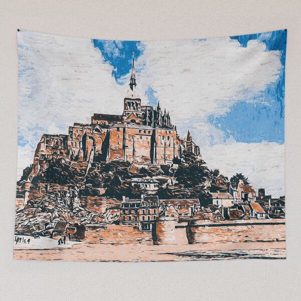 Item preview, Mont Saint Michel, France designed and sold by AM FineArtPrints.