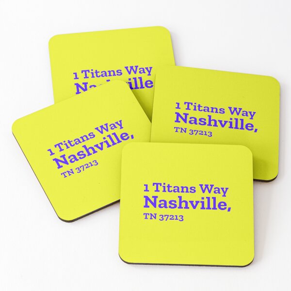 Item preview, Nashville Stadium Address designed and sold by The Chuck Wagon.