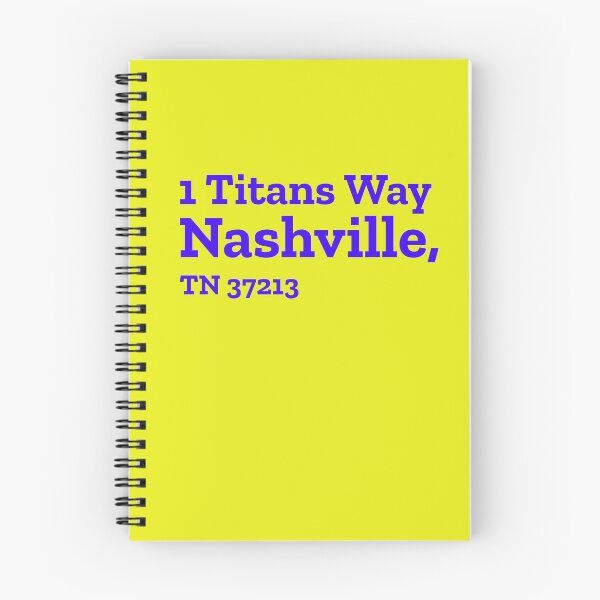 Item preview, Nashville Stadium Address designed and sold by The Chuck Wagon.