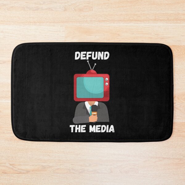 Item preview, Defund the media designed and sold by Zaibo.