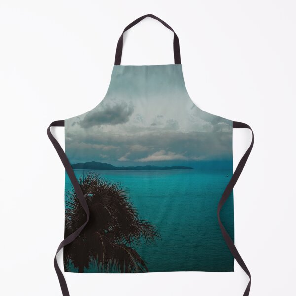 Item preview, Unique view behind a tropical tree designed and sold by viknitov.