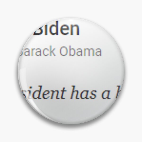 Item preview, Joe Biden Quote about Obama designed and sold by Merch-For-All.