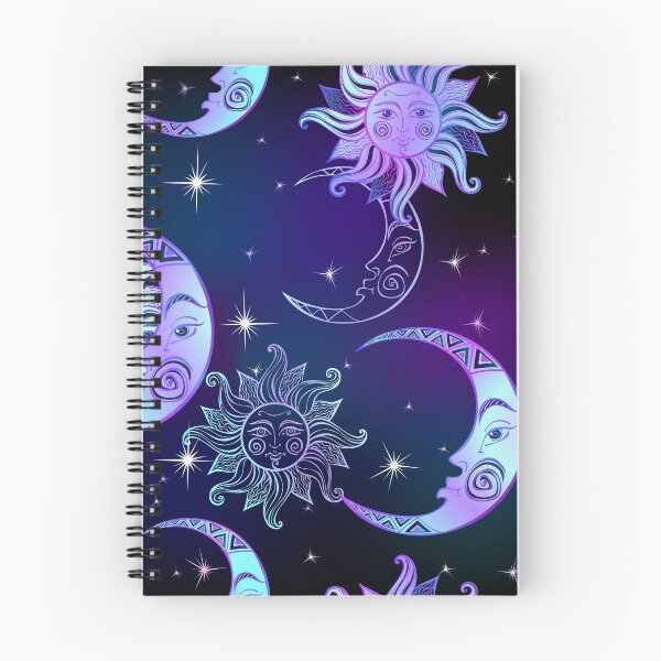 Item preview, Night Sky Sun Moon and Stars Pattern designed and sold by TSlayerMerch.