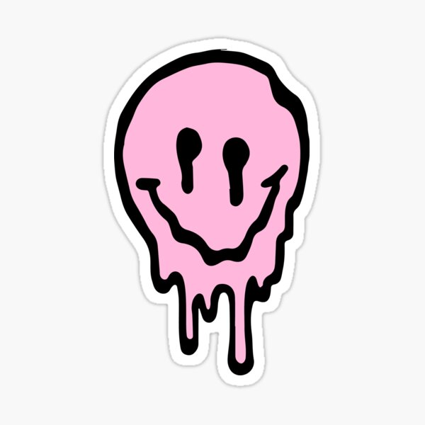 Drippy Smiley Face Gifts Merchandise Redbubble