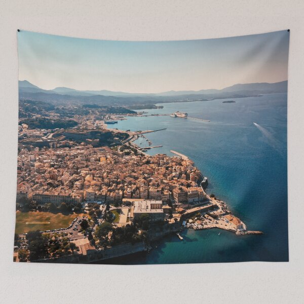 Item preview, Corfu Kerkira from above designed and sold by DRONY.