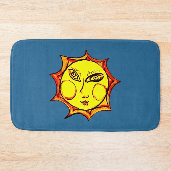 Item preview, Smiling Yellow Sun Blue Sky designed and sold by Istvan Ocztos.
