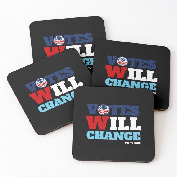 Item preview, VOTES WILL CHANGE THE FUTURE, ELECTION 2020 designed and sold by Style2Vie.