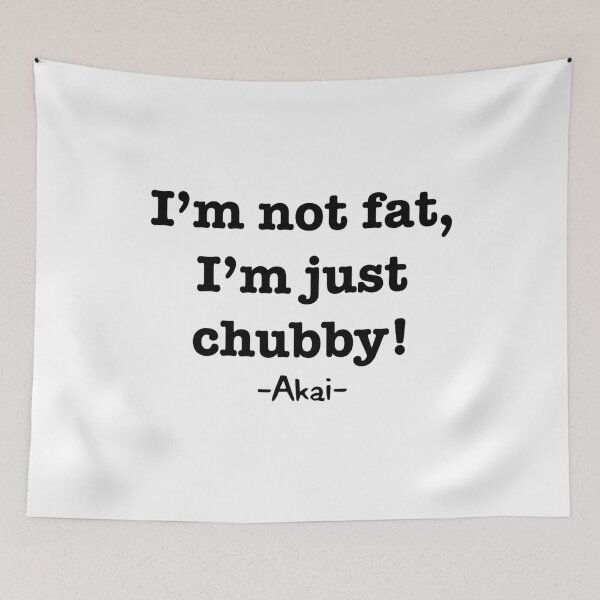 Item preview, i'm not fat designed and sold by animetrends.