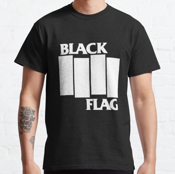 Black Flag Logo (Inverted Colors) Classic T-Shirt