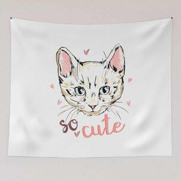 Item preview, cute cat designed and sold by dogan ksa.