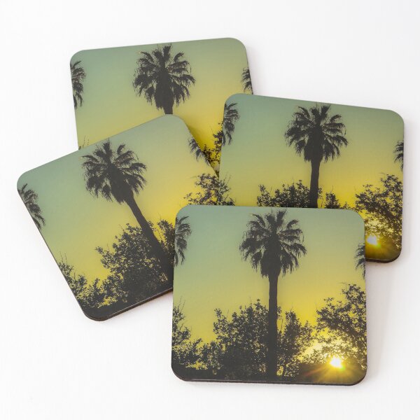 Item preview, 3 Palms at Sunrise - Bendigo Conservatory Gardens designed and sold by Steven Jodoin.