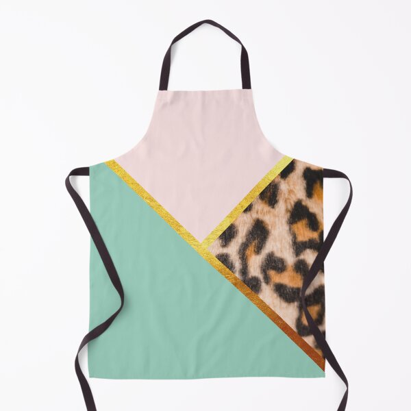 Item preview, Abstract leopard print, color blocking green designed and sold by ColorsHappiness.