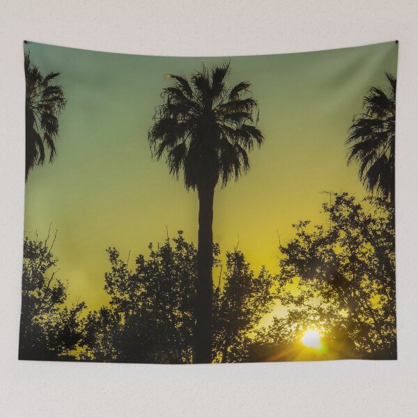 Item preview, 3 Palms at Sunrise - Bendigo Conservatory Gardens designed and sold by Steven Jodoin.
