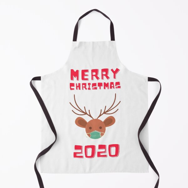 Item preview, Quarantine Christmas deer cartoon designed and sold by OneTimeEngineer.