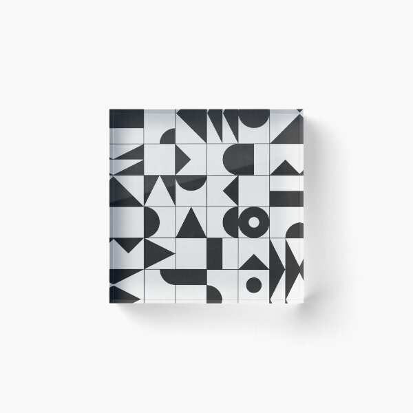 Item preview, My Favorite Geometric Patterns No.10 - White designed and sold by Zoltan Ratko.
