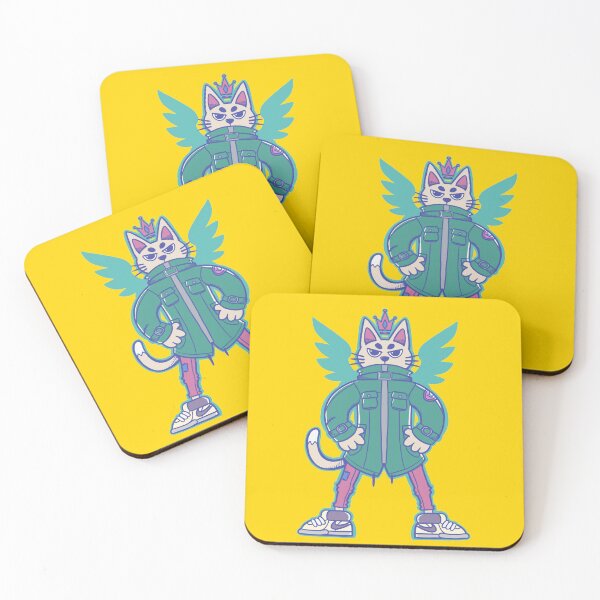 Item preview, Badass cat designed and sold by Ez-ra-art.