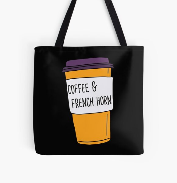 Item preview, French Horn And Coffee designed and sold by orlumbuspirate.