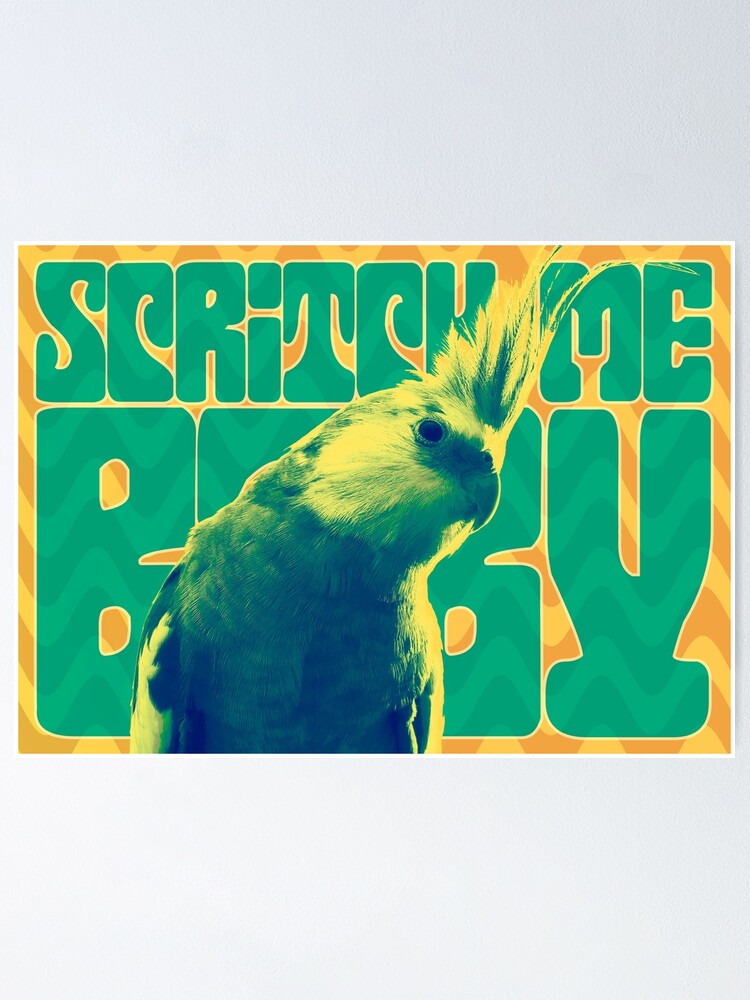 Alternate view of Scritch Me Baby Poster