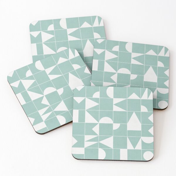 Item preview, My Favorite Geometric Patterns No.16 - Light Blue designed and sold by Zoltan Ratko.