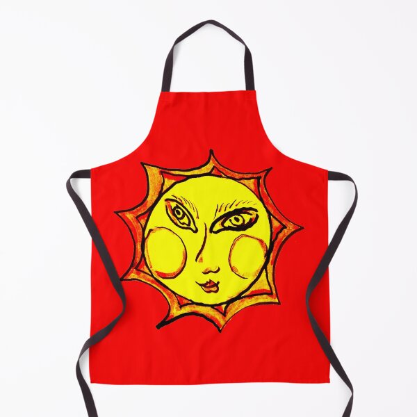 Item preview, Smiling Yellow Sun Red Sky designed and sold by Istvan Ocztos.