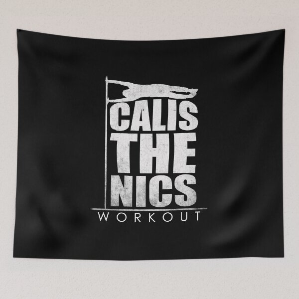 Item preview, Calisthenics human flag workout designed and sold by mederDESIGNS.