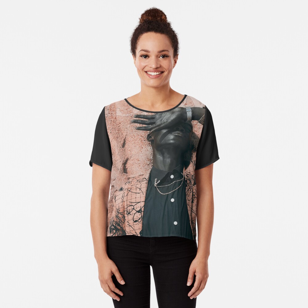 Blend In or Stand Out Chiffon Top