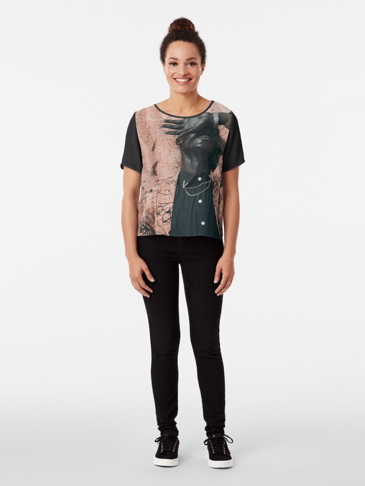Alternate view of Blend In or Stand Out Chiffon Top