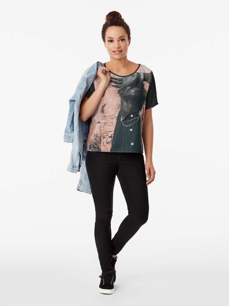 Alternate view of Blend In or Stand Out Chiffon Top
