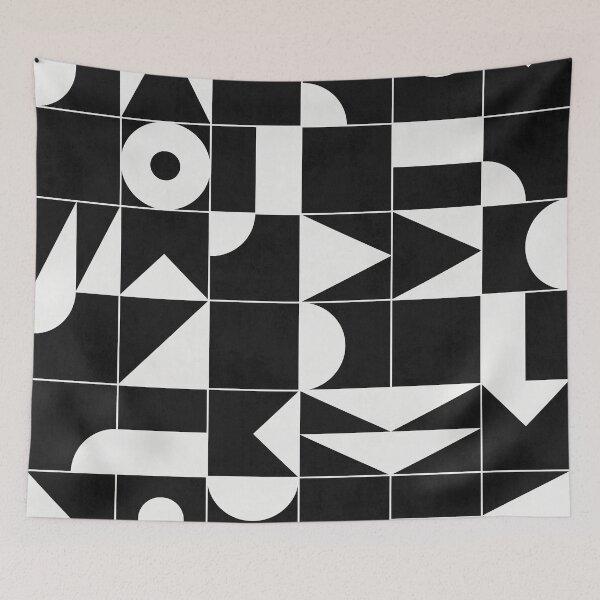 Item preview, My Favorite Geometric Patterns No.18 - Black designed and sold by Zoltan Ratko.