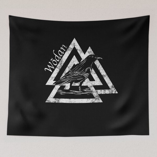 Item preview, Odins Raven Valknut Wodan Viking Nordic designed and sold by RJ-Art.