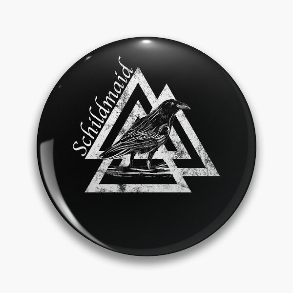 Item preview, Odin's Ravens Wodansknot Shieldmaiden Valknut Vikings designed and sold by RJ-Art.