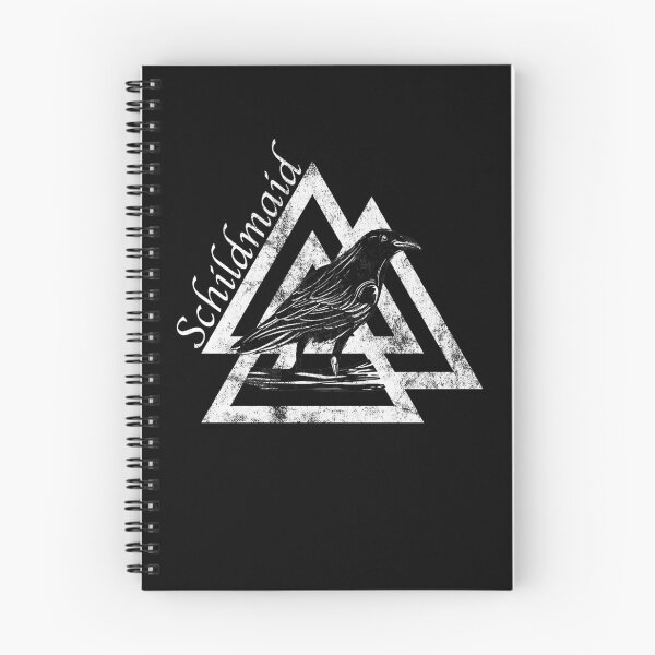 Artikelvorschau, Odins Raben Wodansknoten Schildmaid Valknut Wikinger entworfen und verkauft von RJ-Art.