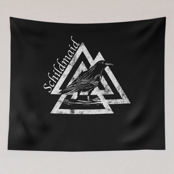 Item preview, Odin's Ravens Wodansknot Shieldmaiden Valknut Vikings designed and sold by RJ-Art.