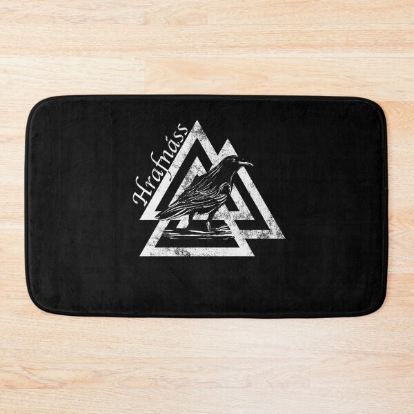 Item preview, Odins Raven Valknut Ravengod Island Hrafnass Viking designed and sold by RJ-Art.