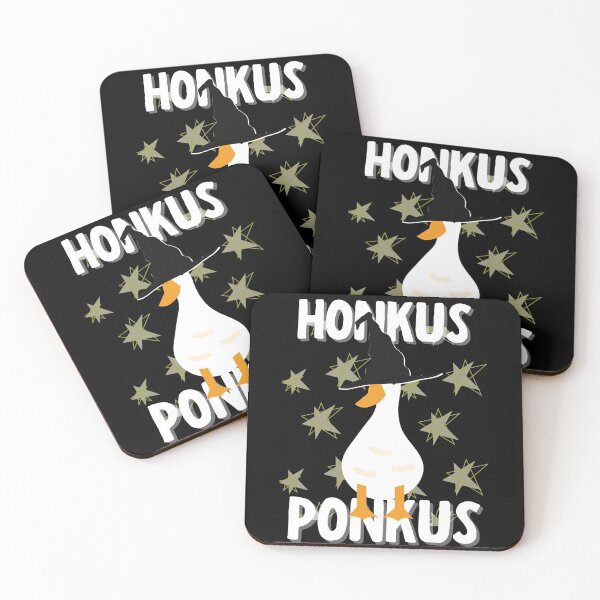 Item preview, Funny Halloween Witches Duck Cute Honkus Ponkus designed and sold by More than Myriad.