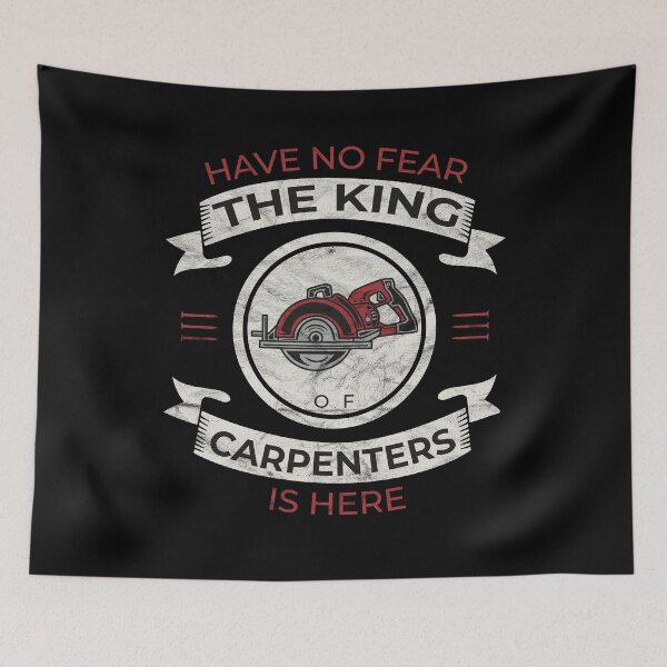 Item preview, Have No Fear King Carpenter Saw Woodworking designed and sold by RJ-Art.