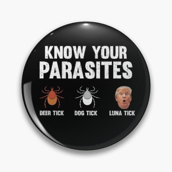 Item preview, know your parasites - Funny luna Tick Trump designed and sold by thegoodplan.